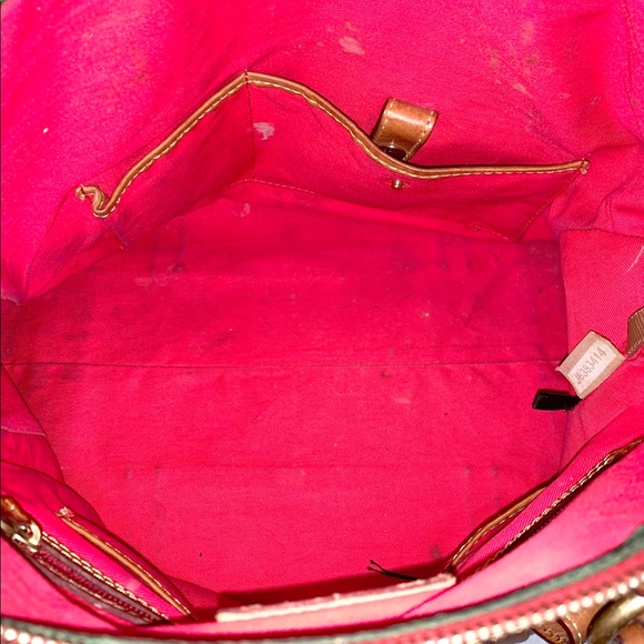 Dooney & Bourke Florentine Domed Buckle Satchel - Picture 4 of 5